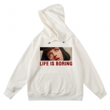 <p>Sweat-shirt à capuche Life Is Boring XXL</p>

