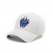 Spring Summer Baseball Caps Personality Embroidery Cap Ladies Wild Sport Hat 100% Cotton Black White