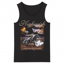 Impresionante Finlandia Nightwish Tank Tops Metal Rock sin mangas camisetas gráficas