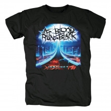 Ako Blood Runs Black Tee Shirts Hard Rock T-Shirt