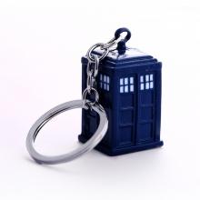 Quality Blue Doctor Who Key Chain