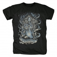Cool Drop Dead Zombie T-Shirt Hard Rock Grafické Tees