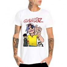 Kyla Gorillaz Rock T Shirt Vit