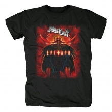 Serin Judas Priest Tees İngiltere Metal Kaya T-Shirt