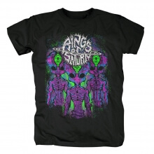 Anneaux frais de Saturne T-shirts T-shirt en métal