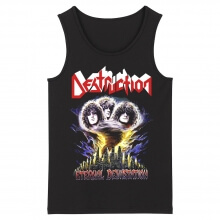 Destruction Tank Tops Hard Rock Bez rukávů Košile