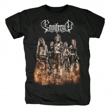 Finlandiya Metal Grafik Tees Ensiferum Tişört