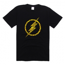 The Flash Printing Tee Short SLeeve Tshirt Plus Size