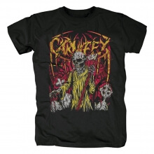 Hard Rock Skull Graphic Tees Carnifex Camiseta