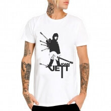 Camiseta Joan Jett Camiseta Heavy Metal Blanca