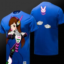 Bella T-shirt Dva Blizzard Overwatch Tee Unisex di qualità