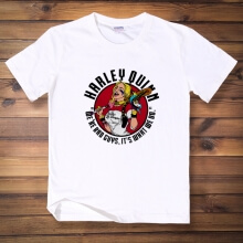 Güzel Harley Quinn T Gömlek Siyah Erkek Tee
