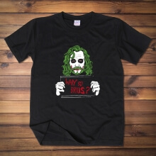 Marvel Batman Joker Mengapa T Shirt Hitam Jadi Serius