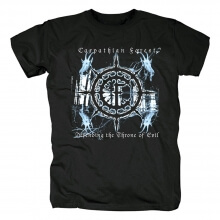 Camiseta Norway Carpathian Forest camiseta estampada con banda de metal negra