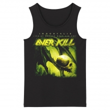 Overkill Sleeveless Tshirts Us Metal Rock Tank Tops