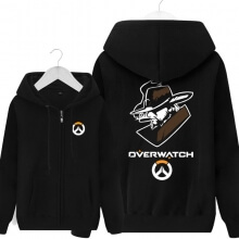 監視の Mccree パーカー若い黒のスウェットシャツ
