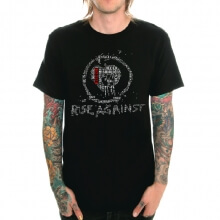 Maglietta di qualità Rise Against Rock Band