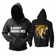 Jakość Ugust Burns Red Hoody Metalowa bluza z kapturem Punk Rock