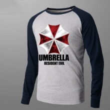 Resident Evil Umbrella Corporation áo dài tay áo
