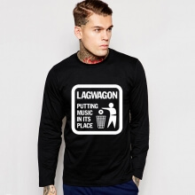 Rock Müzik Takımı Lagwagon Uzun Kollu Tişört