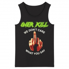 Unieke overkill mouwloze T-shirts Ons Metal Rock Tank Tops