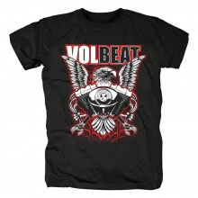 חולצת טריקו Volbeat חולצות רוק למוזיקה קאנטרי של דנמרק
