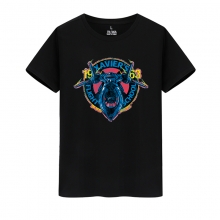 Kvalitet X-Men Tshirt Marvel Superhero Wolverine Skjortor