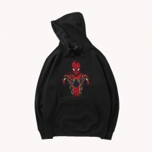 Μαύρο Hoodies Marvel Spiderman Σακάκι