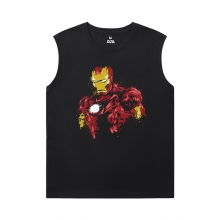 Iron Man Oversized Ärmlös T Shirt Marvel The Avengers Shirt