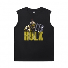 เสื้อยืดแขนกุดฮัลค์ สีดํา มาร์เวล ดิ อเวนเจอร์ส ทีส์