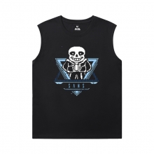 Hot Topic Annoying Dog Skull Tshirts Undertale Sleeveless Running T Shirt
