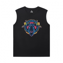 Dark Phoenix X-Men Koszulki Marvel Wolverine Bez rękawów Running T Shirt
