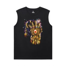 Marvel Thanos Vintage Sleeveless T Shirts The Avengers Tee Shirt