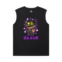 JoJo's Bizarre Adventure T-Shirty Hot Topic Anime Kujo Jotaro Mężczyźni Bez rękawów Tshirt