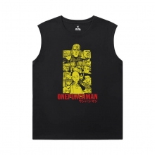 Japanese Anime Shirts One Punch Man Sleeveless Tshirt For Men