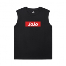 JoJo's Bizarre Adventure Sleeveless Wicking T Shirts Anime Kujo Jotaro Tee Shirt