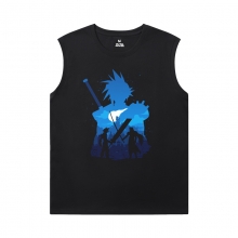 Cotton Tshirt Final Fantasy Men'S Sleeveless T Shirts For Gym