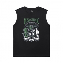 Cthulhu Mythos Boys Sleeveless T Shirts Quality Necronomicon Shirt