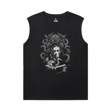 Cthulhu Mythos T-Shirts Personalised Necronomicon Full Sleeveless T Shirt