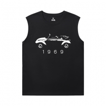 Quality Volkswagen Beetle Tshirt Car Men Sleeveless Tshirt