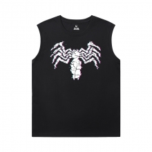 Tshirts Marvel Venom mænds ærmeløse muskel T-shirts