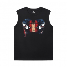 Marvel Venom Mens Grafisk Ärmlös Shirts T-shirt