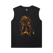 Вулиця винищувач футболки гаряча тема хлопчиків без рукавів Tshirt