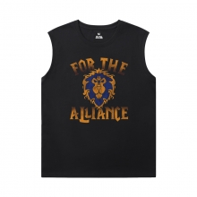 World of Warcraft Tanie koszulki bez rękawów Blizzard Shirt
