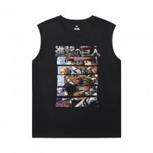 Ataque en Titan camiseta sin mangas camisetas anime camisetas