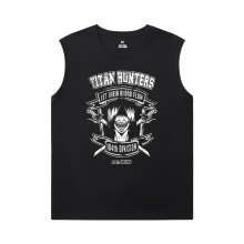 Hot Topic Anime Shirts Attack op Titan Black Sleeveless T Shirt