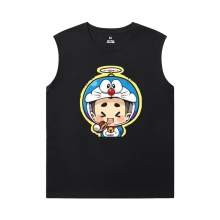 Doraemon Tee Hot Topic Sleeveless T Shirt Black