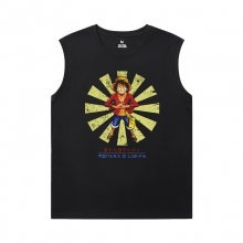 Anime One Piece Tee Shirt Personalizate Sleeveless Crew Neck T Shirt