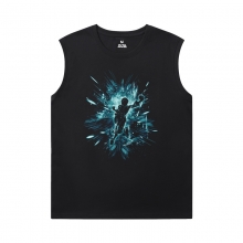 Anime One Piece Tee Shirt Cool Sleeveless T Shirts Men's Pentru Gym