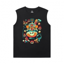 Hot Topic Camisas Mario Camiseta sin Mangas para Gimnasio